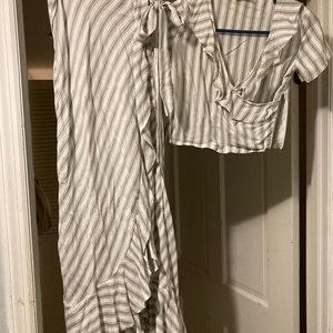 2 piece dress, includes top and skirt. Size 10